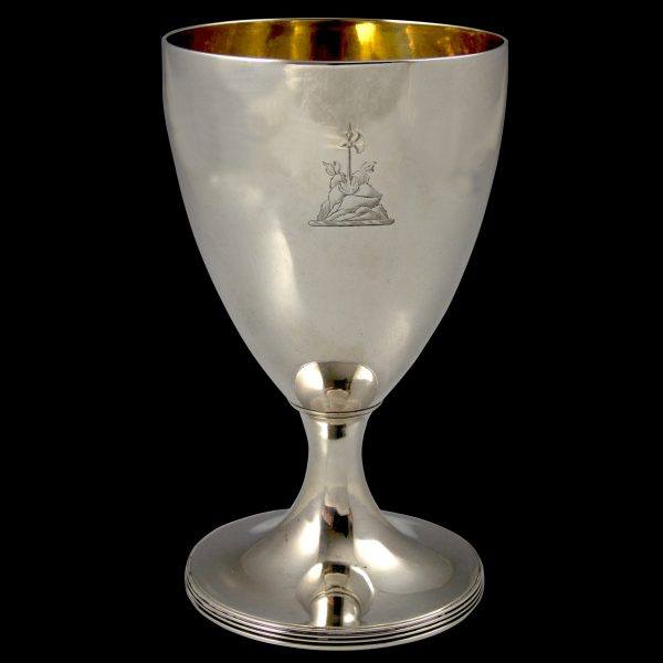 Antique Georgian Silver Goblet