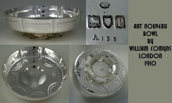Art Nouveau bowl
