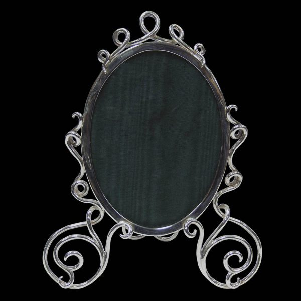 Antique Victorian English Sterling Silver Photo Frame